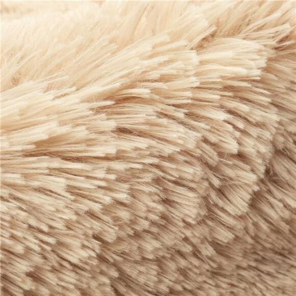Fluffy Area Rug for Living Room 6x9 Feet, Shaggy Rugs for Bedroom Ultra Soft - Picture 5 of 7